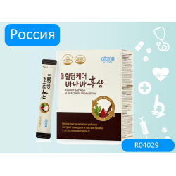 Банаба и Женьшень для снижения сахара в крови 30 стиков